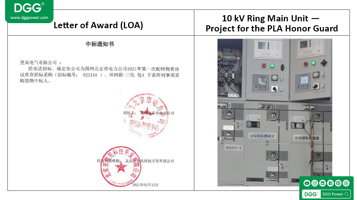 DGG 10 kV Ring Main Unit DGG 10 kV Ring Main Unit