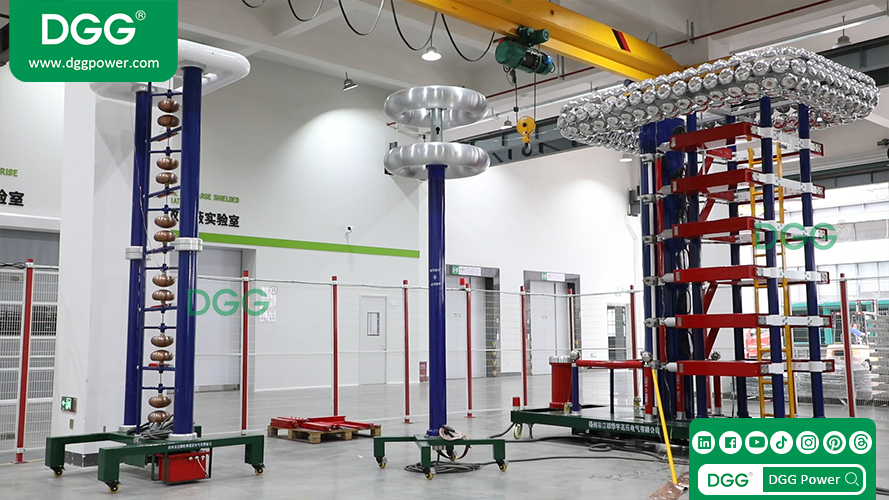 Outdoor vacuum circuit breaker power frequency withstand voltage test