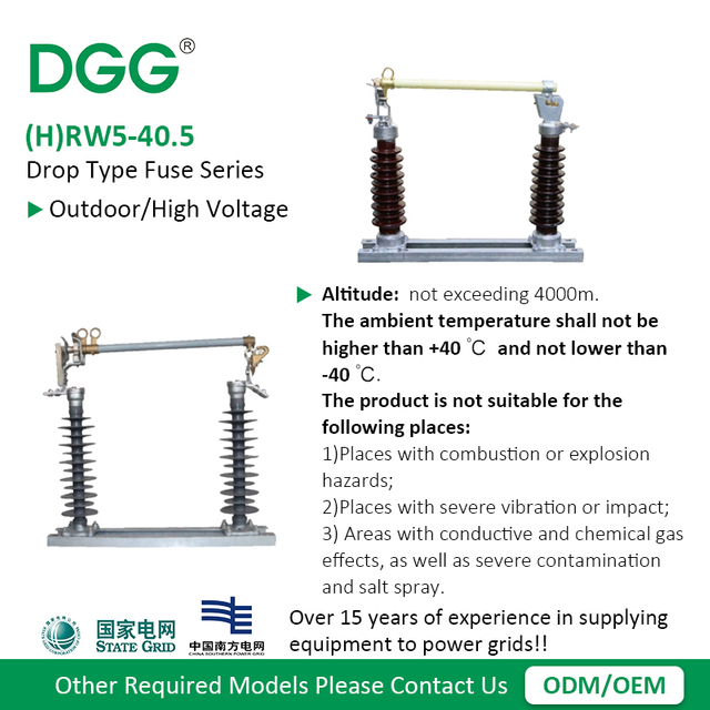 High voltage isolation switch with visible disconnecting gap