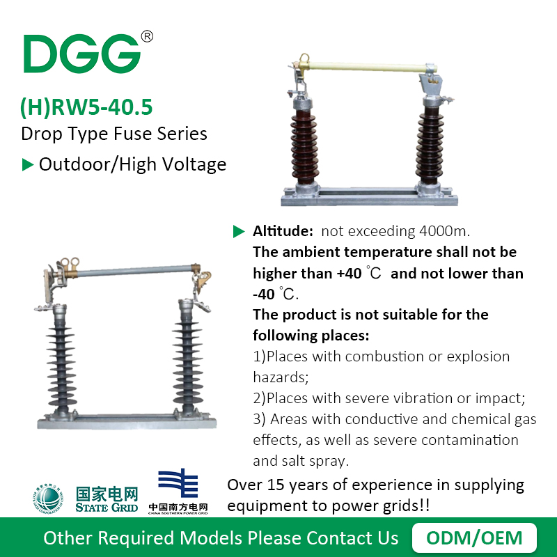 High voltage isolation switch with visible disconnecting gap