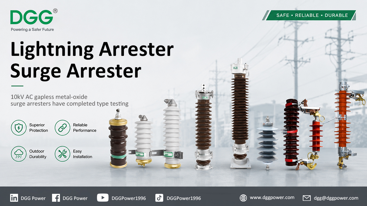 Medium-voltage surge arrester product range for transformer and line protection