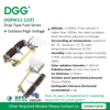 Loadbreak fuse cutout for overhead distribution line protection