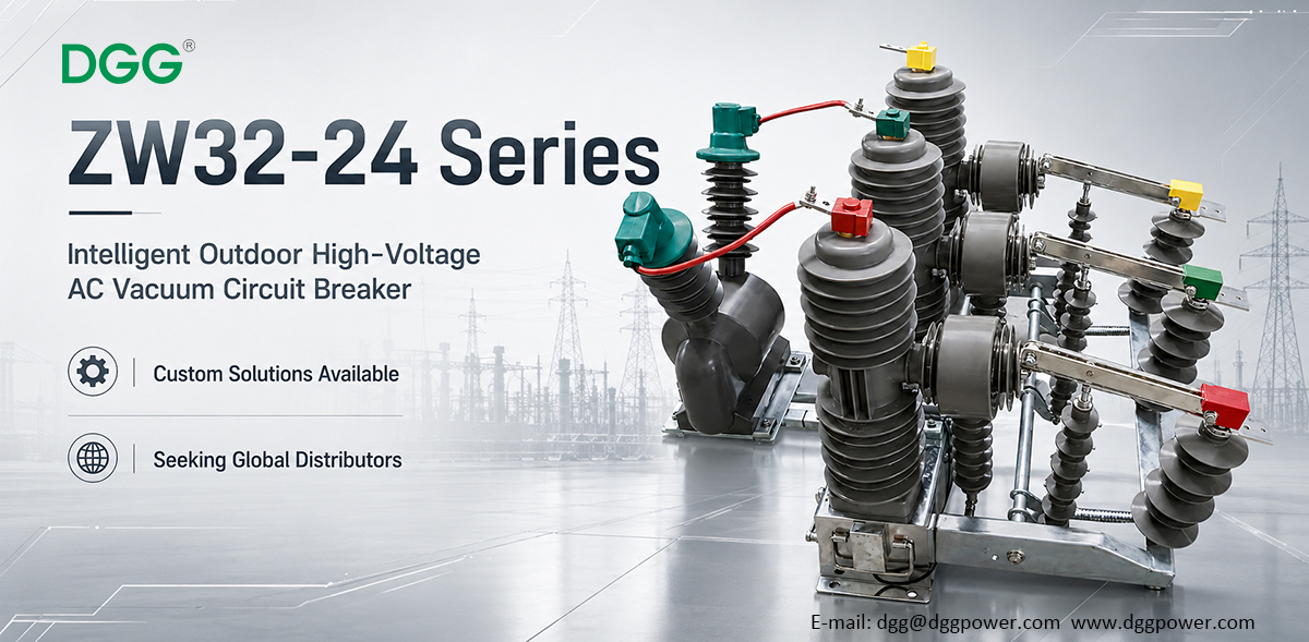 Key components of an intelligent outdoor vacuum circuit breaker